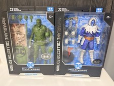 DC Mcfarlane Multiverse Edition 14 Sergeant Rock & Captain Cold Platinum