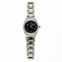 Seiko SWFH075 1B22-0CD Selection Black Dial Stainless Steel Solar Ladies...
