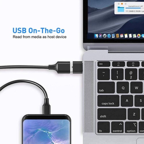 Adaptador Tipo C a USB 3.0 USB-C 3.1 Macho OTG, Hembra Conector de Datos Convertidor - Imagen 6 de 20