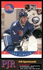 Joe Cirella 1990-91 Pro Set #243 Quebec Nordiques