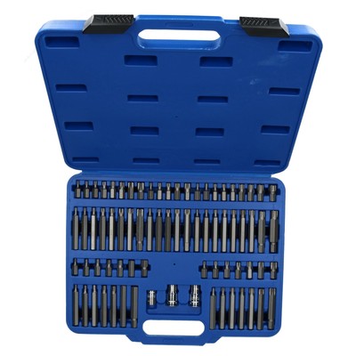 75 Stck. Sechskant Torx Tamper Torx Spline Ribe 3/8 und 1/2 Antrieb flache ti...