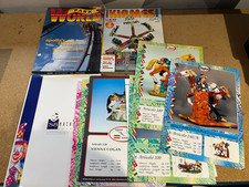 VARIOUS FAIRGROUND THEME PARK RIDES EPHEMERA - FREE UK POSTAGE!!