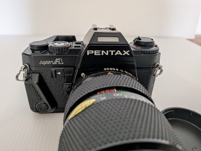 TOP - Pentax Super A + Databack + Soligor Zoom Macro 35-80mm f3.5-4.8 C/D