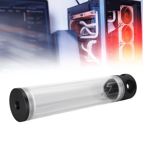Water Cooling Reservoir 240mm/9.4in Length G1/4in Thread 50mm/2.0in Diameter FY - Bild 17 von 22