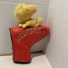 PEANUTS WOODSTOCK Golf Head Cover Blade Red Yellow