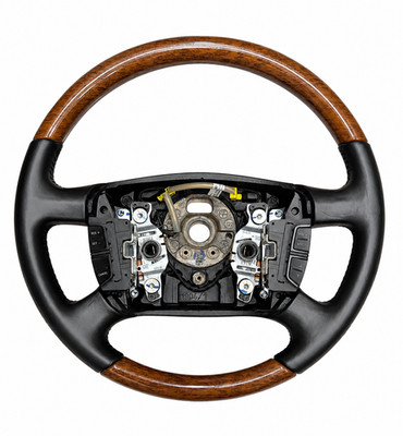 VW Passat B5.5 3BG W8 Golf 4 Bora T5 wood steering wheel multifunction Jetta