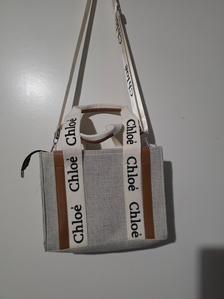 Womens CHLOE Woody Tote Small Handbag (BGTUB)