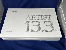 IN BOX- XP Pen Artist 13.3 v2 Graphics Drawing Tablet TESTED with NEW Cable +Pen