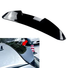 Rear Trunk Roof Spoiler Wing Glossy Black For Mercedes Benz S204 2008-2014