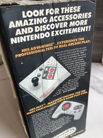 1989 oval seal Action Set CIB original nintendo nes plus extras and games  