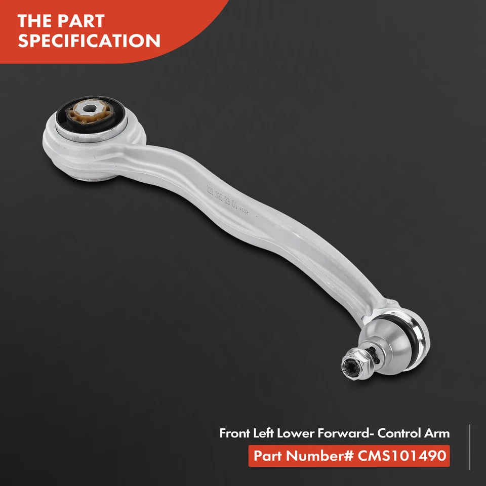 Braço de controle dianteiro esquerdo inferior dianteiro para Mercedes-Benz S550 S550e Maybach S600 - Imagem 3 de 4