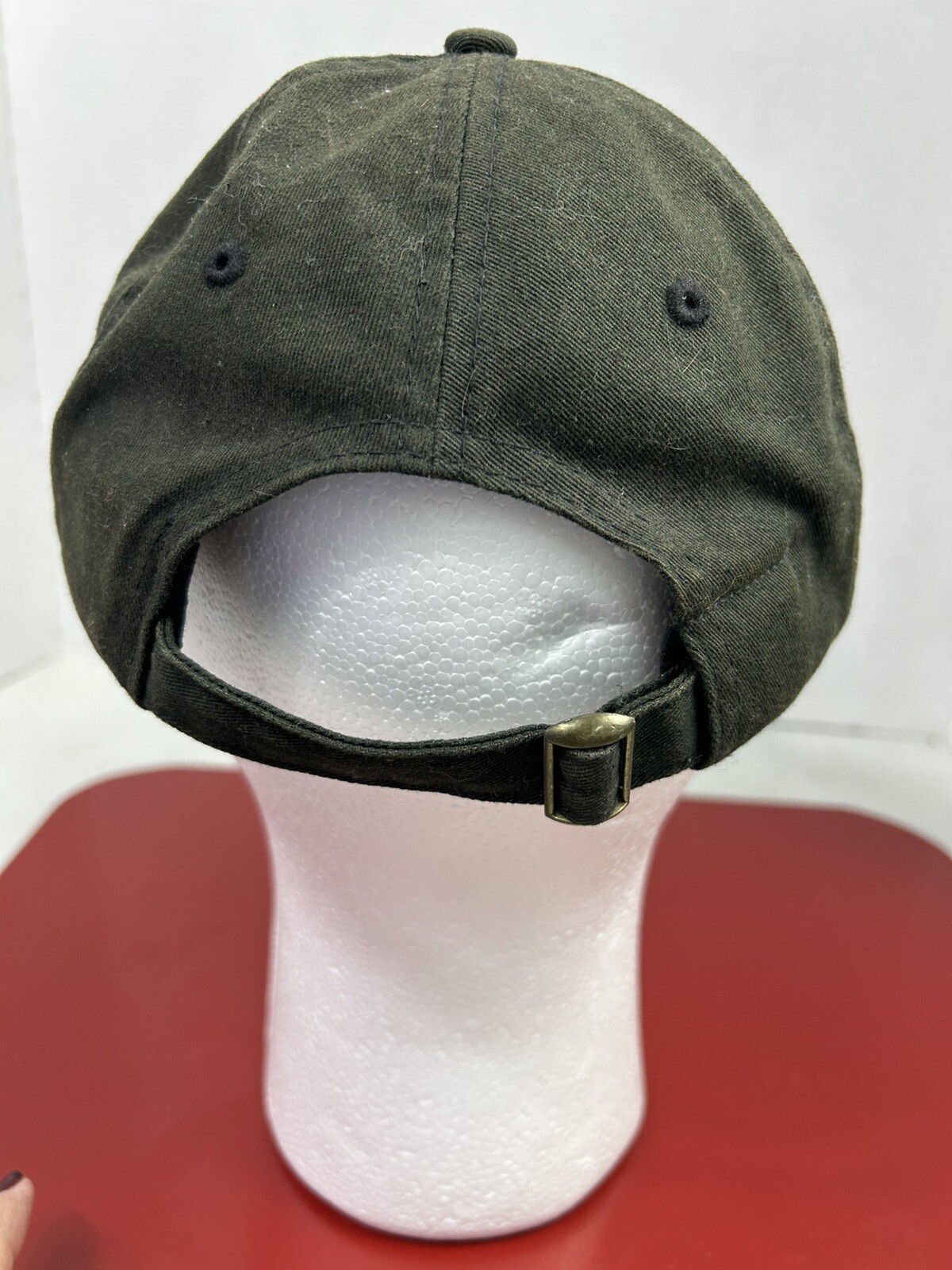 Ruger Baseball Cap Hat Solid Black Embroidered Ad… - image 4