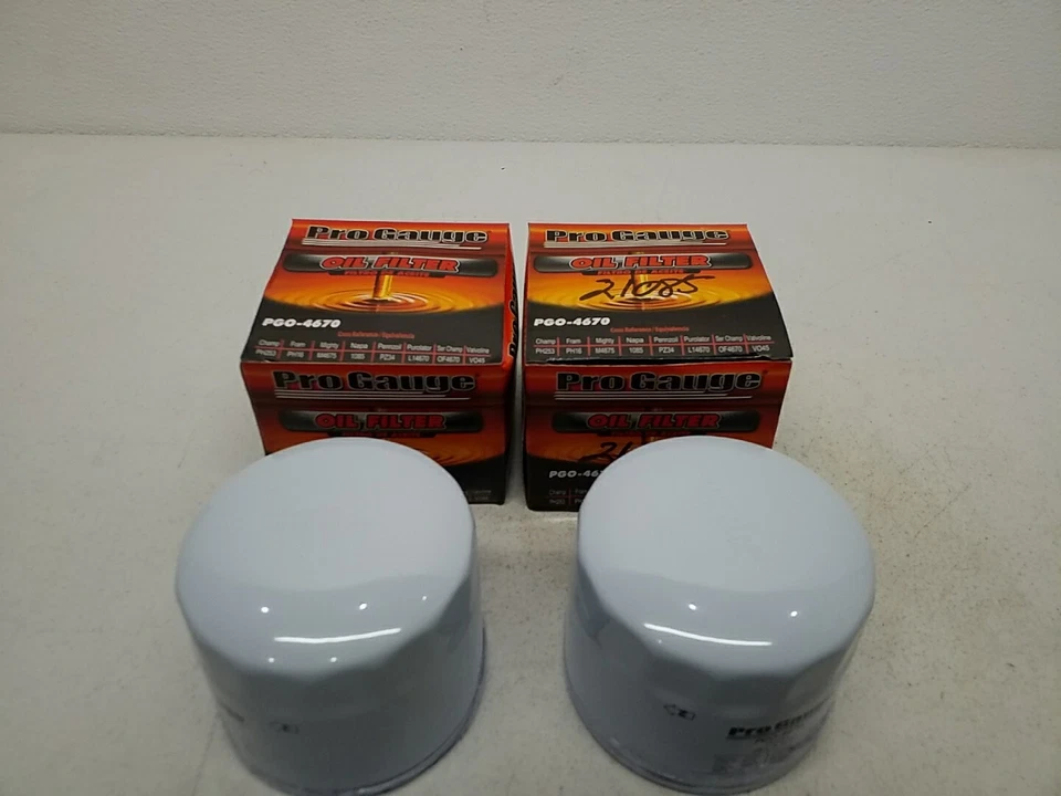Filtro de óleo automotivo calibre profissional PGO-4670 quantidade de 2 filtros de óleo - Imagem 2 de 3