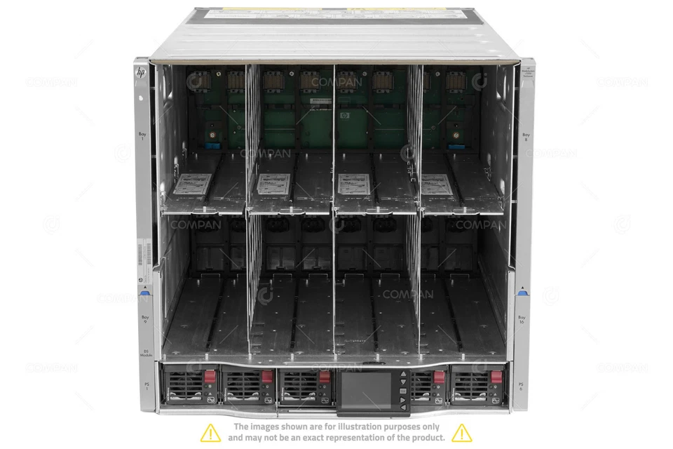 HPE C7000 16x BL460c Gen9 32x Xeon E5-2690 V4 1TB RAM 32x 146GB 15K 6G SAS Rails - Image 2 of 4