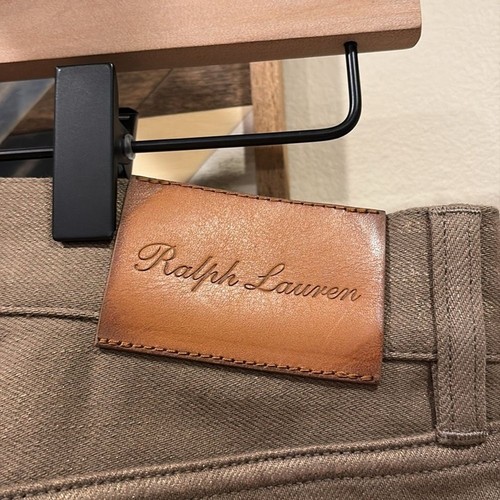 Jeans Ralph Lauren Collection Adornados 750 Tobillo Recto 28 Usados en Excelente Condición - Imagen 9 de 16