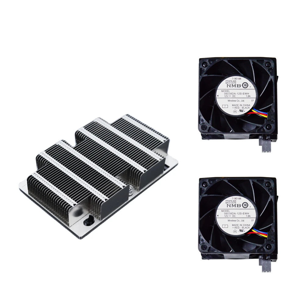 for Dell R740 R740XD Server CPU Kit Heatsink 0F8NV Cooling Fan N5T36 ...