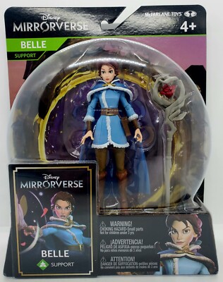 Brand New! Belle Disney Mirrorverse Action Figure w/Card Factory Sealed! Mint! 
