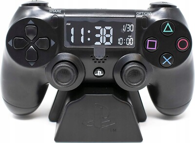 D7 Playstation Digital Wecker LCD | PS4 Dualshock Controller Design