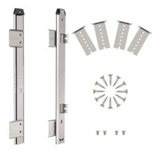 Sliding Keyboard Drawer Tray Hardware 12/14/16/18 inches Slides Metal Drawer ...