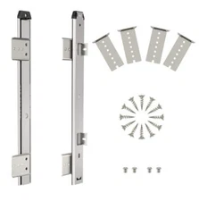 Sliding Keyboard Drawer Tray Hardware 12/14/16/18 inches Slides Metal Drawer ...