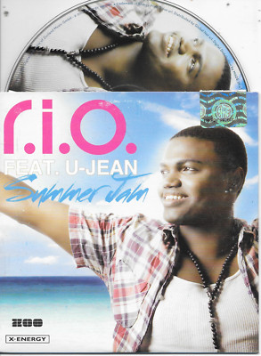 R.I.O. ft U-JEAN - Summer jam CD SINGLE 6TR Euro House 2012 Cardsleeve Italy 