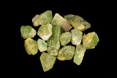Peridot 1/2'' 1 Oz Bag Metaphysical Heart Chakra Healing Crystals Reiki Stones