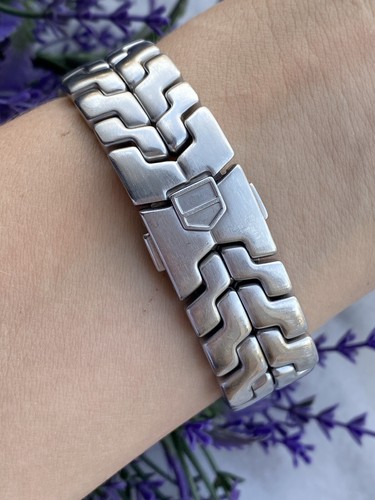 Tag Heuer Link Calibre 31 Chronograph Automatic Watch CT511B Mens 42mm Swiss - Picture 4 of 14