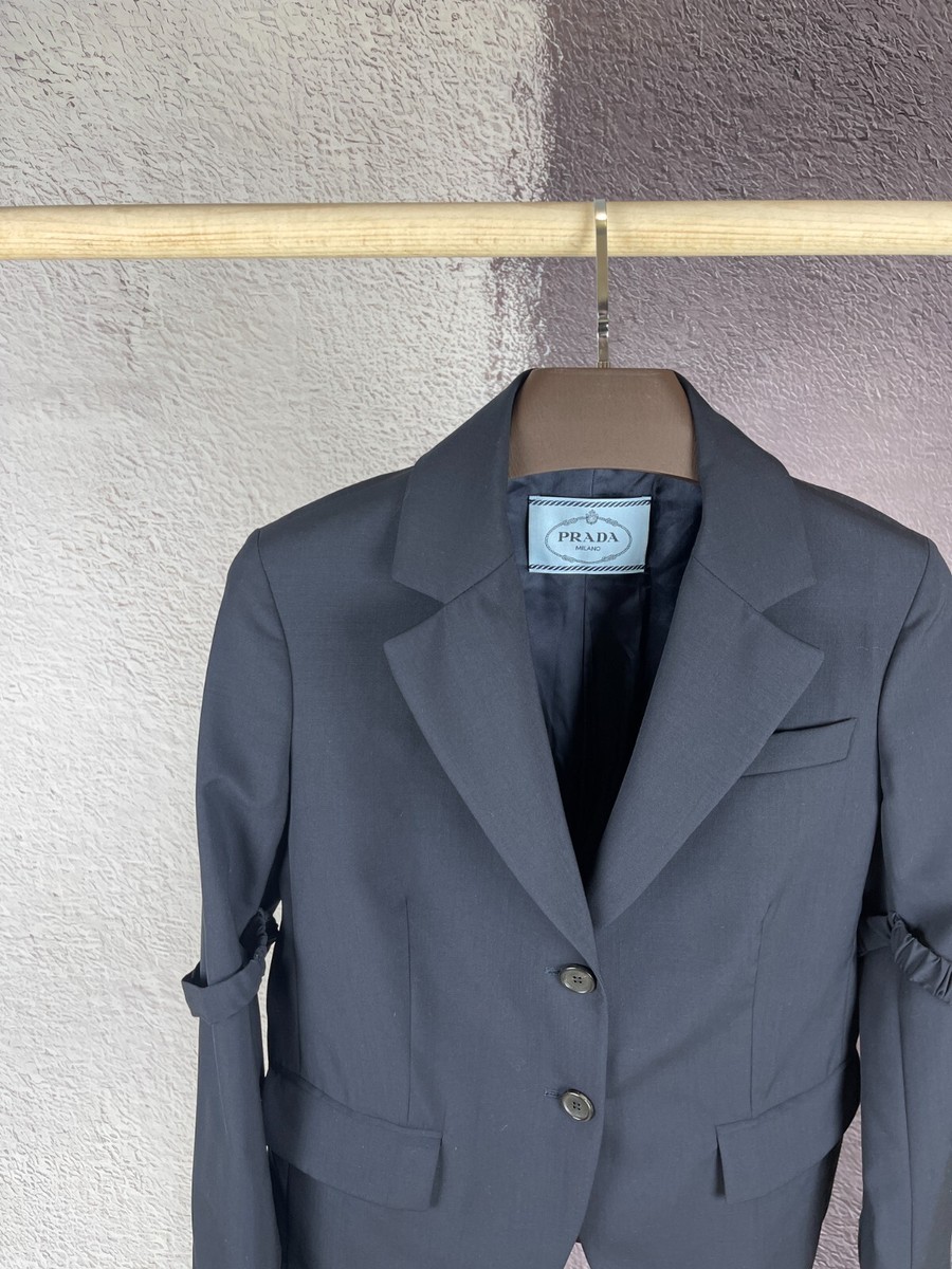 アウターその他 PRADA Woman Blazer Rope P556O12I1 F0065 Prada Blazer Jacket - Women – myCompañero