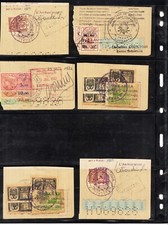 Sellos visa ingresos Canadá, EE. UU., Bélgica, Francia, Italiana, Derechos Cónsul-