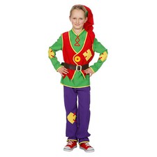 Kinder Zwergen Kostüm mit Mütze / Karneval Fasching Theater Jungen Märchen 152