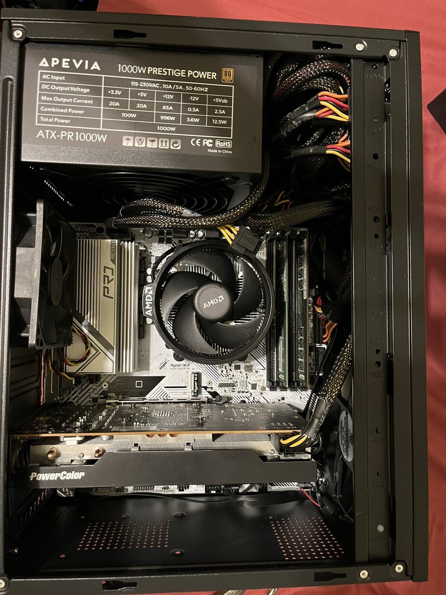 Ryzen 3700x desktop Gaming RX6600 8GB, Win11, 32GB RAM, 256 SSD