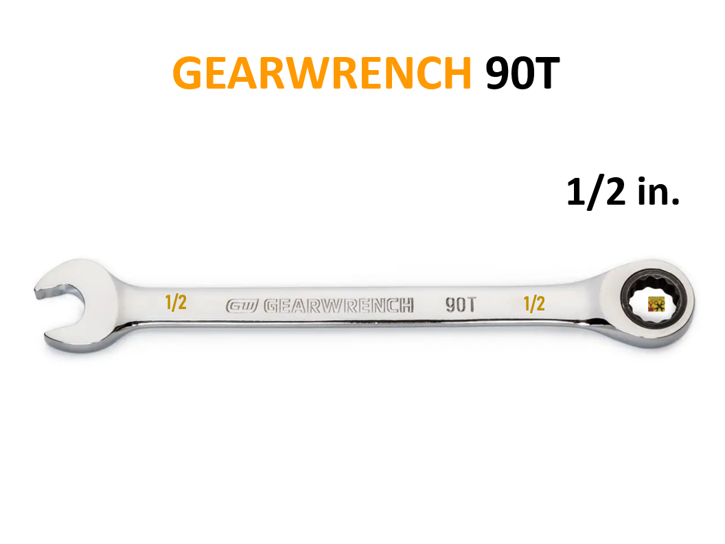 Y‼️ NEW GEARWRENCH 90 Tooth Ratcheting Wrench 12pt MM Metric SAE