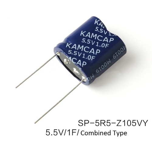 Super/Farad Capacitor 5.5V 0.22F 0.47F 1F 1.5F 2F 4F 5F 10F Sealed