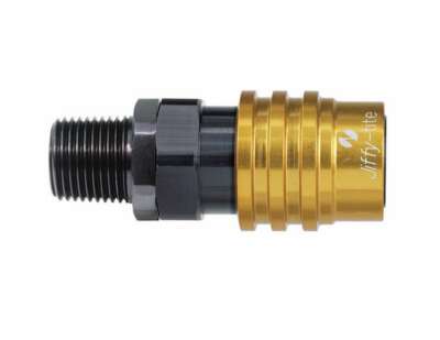 JIFFY-TITE #31804 Q/R 1/4NPT Male Socket Valved
