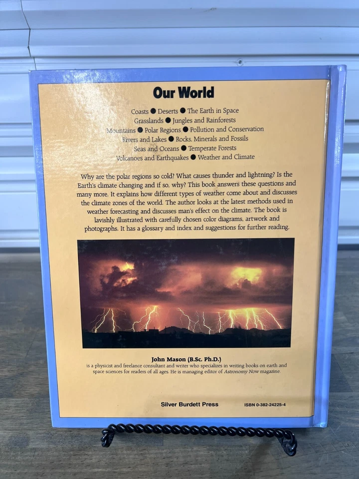 Vintage Books Our World Rivers and Lakes, Weather, Mountains (1987, Hardcover) - Image 3 of 4