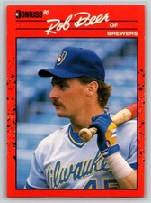 1990 Donruss #55a Rob Deer