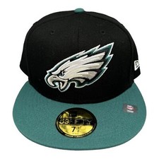 New Era 59Fifty Philadelphia Eagles Fitted Hat Men's Sz 7-1/2 NWT