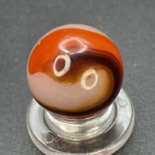 Vintage Akro Agate Corkscrew Marble 0.629  