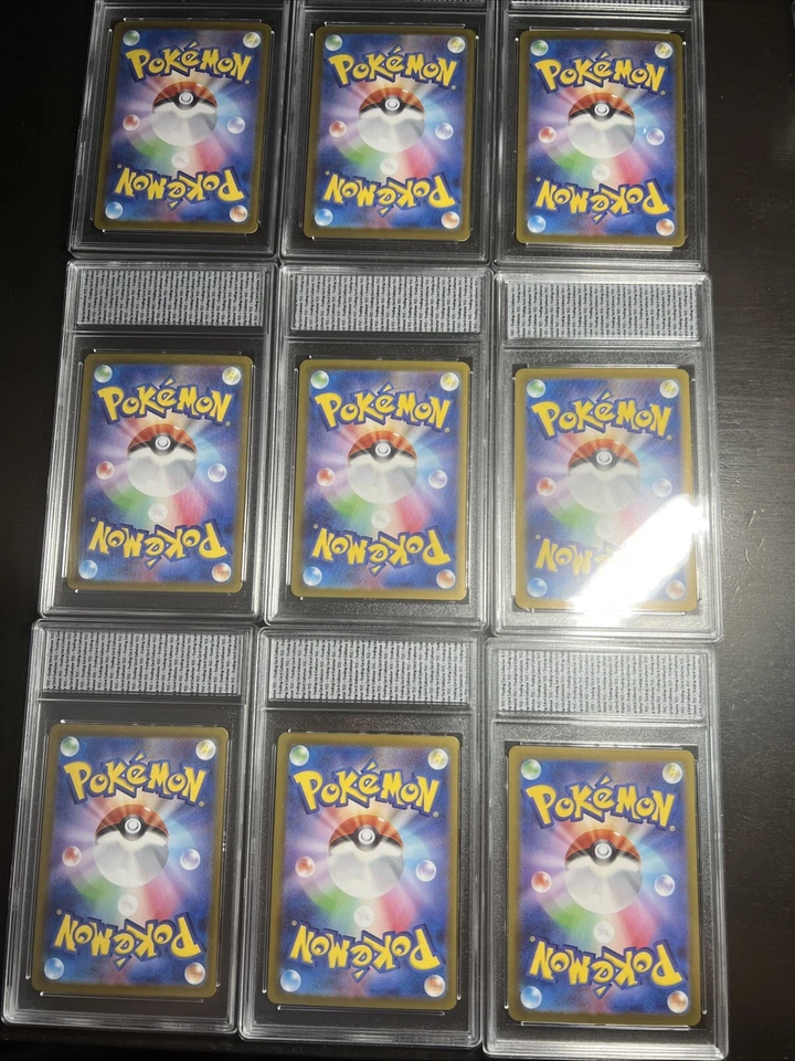 2024 Pokemon Terastal Festival Eevee Evolution Set Of 9 TCC Graded Gem Mint 10 - Image 3 of 3