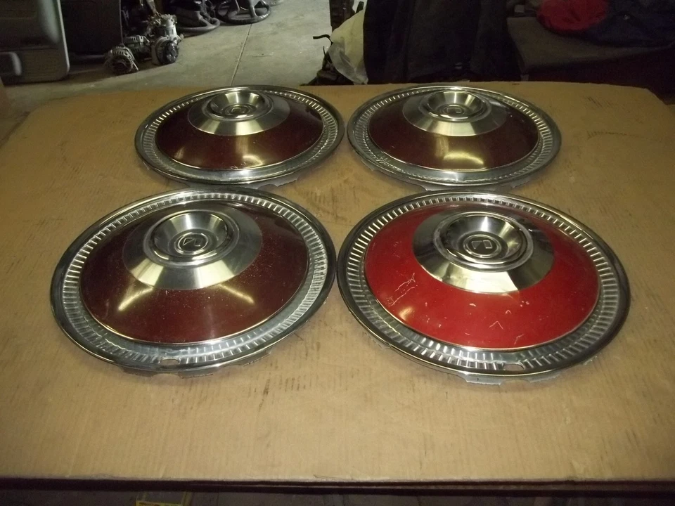 Tapacubos AMC Pacer Concord Gremlin Hornet Matador Cubierta de rueda Tapacubos 14" PINTADO Foto 2 de 4