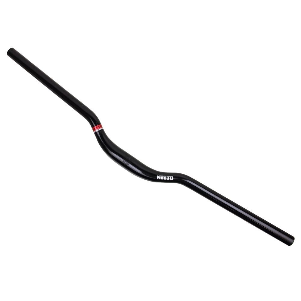 Nitto B809SSB Clamp 730mm MTB Enduro Trails Riser Handlebars Black