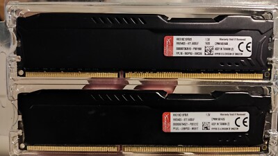 Kingston HyperX Fury 8GB (2x4GB) DDR3 1600MHZ CL10 DIMM
