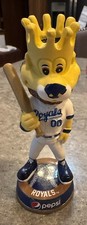 2019 Kansas City Royals Pepsi Slugger Sluggerrr Mascot Mini Bobblehead in Box!!
