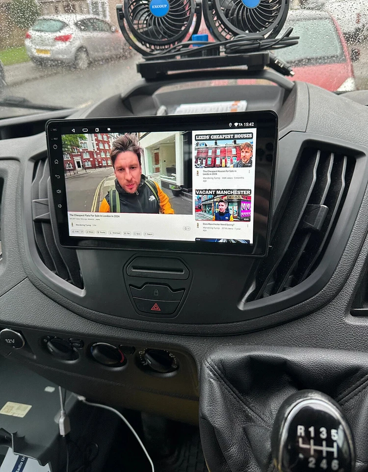 für Ford Transit Tourneo Custom 2013-2019 Android 13 Autoradio GPS NAVI Carplay - Bild 3 von 4