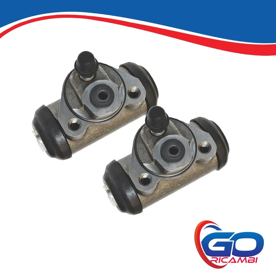 Kit Completo Freni Anteriori Posteriori Ganasce Cilindretti Fiat 126 500 Epoca - Immagine 3 di 4