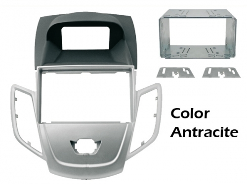 Adattatore Autoradio 2DIN Antracite Ford Fiesta 08-13 Phonocar 03660