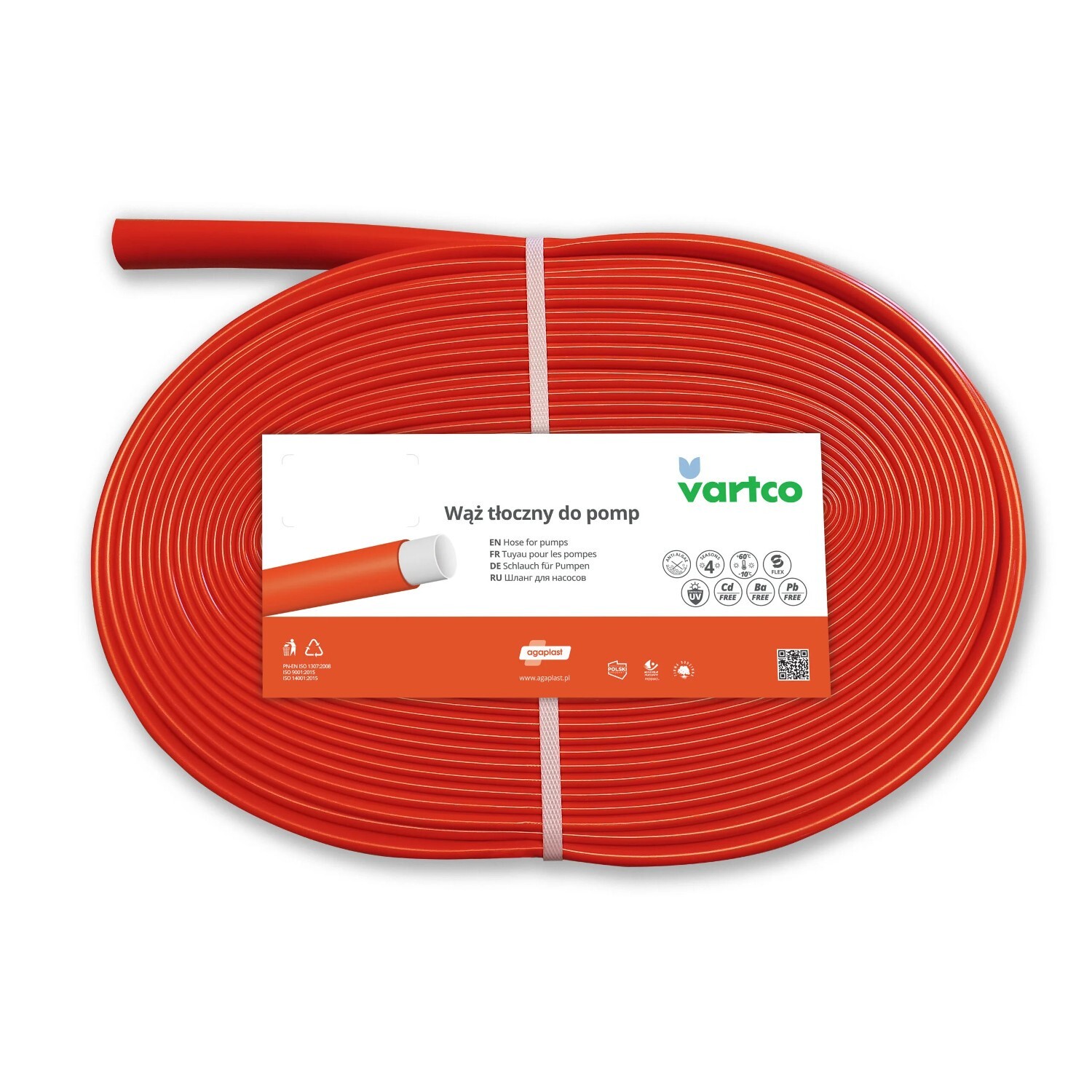 Vartco Tubo per Scarico Acqua 25mm x 20m: Robusto e Flessibile
