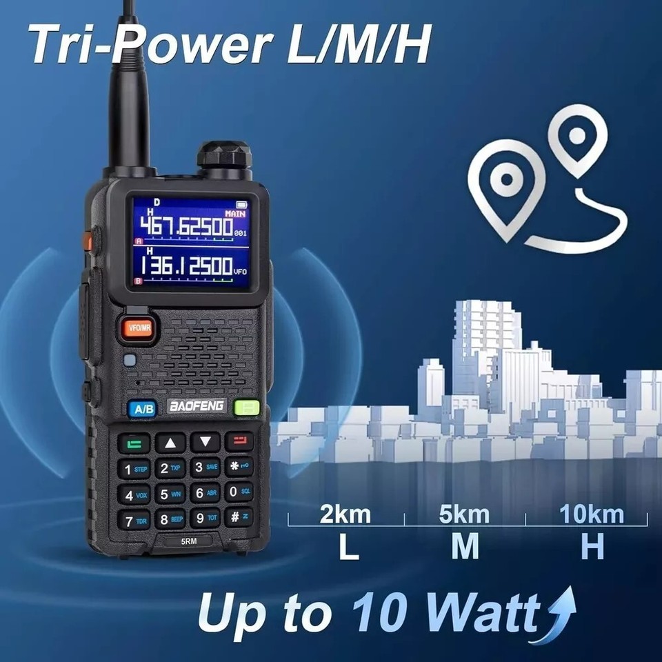 Digital Handheld Radio Scanner Fire Police VHF FM EMS Ham 2 Way ...