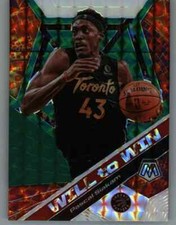2019-20 Panini Mosaic Will to Win Green #8 Pascal Siakam (ref 124584)
