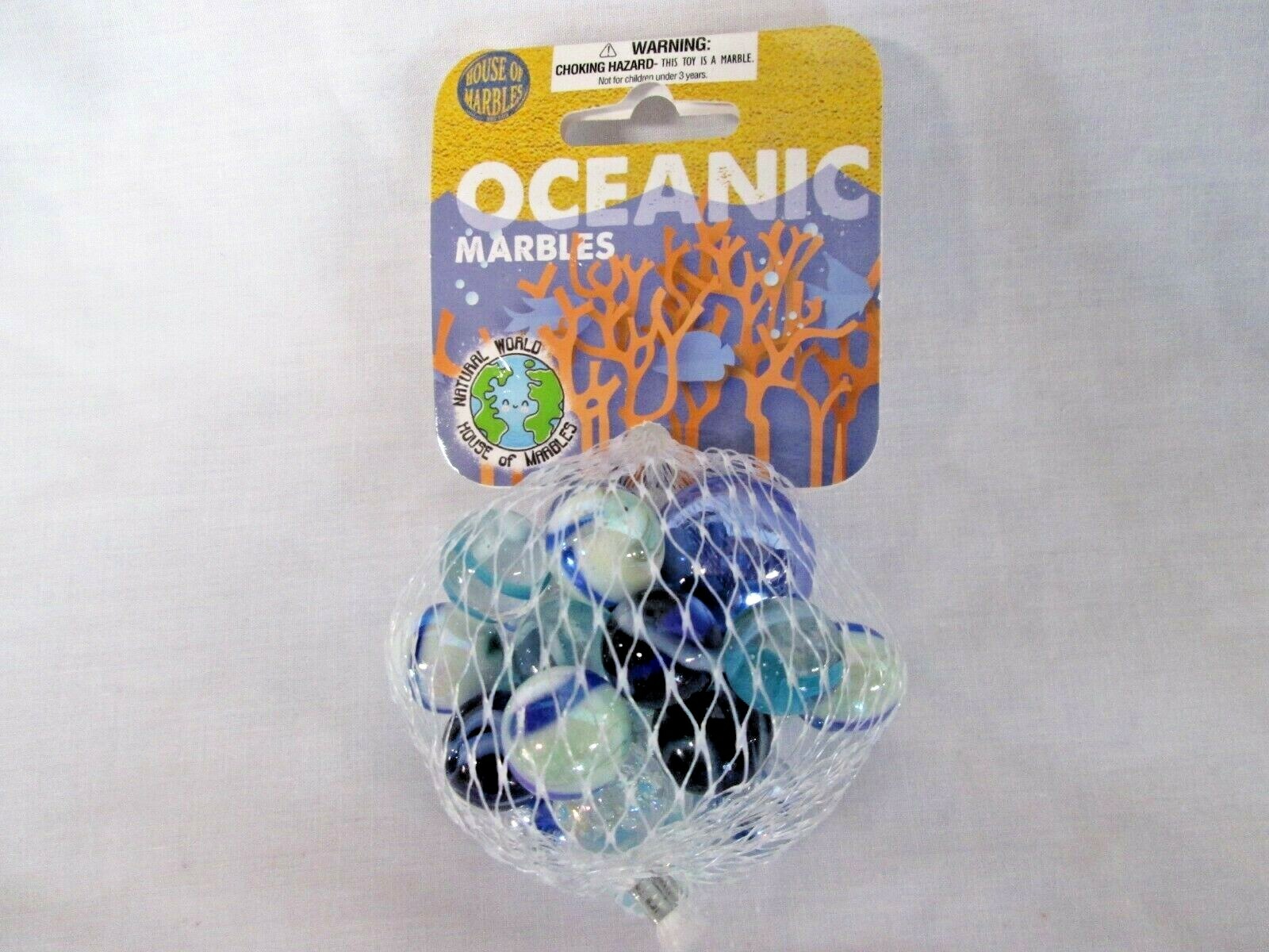 Mega Marbles Limited edition net bag of Oceanic marbles by House Of ...